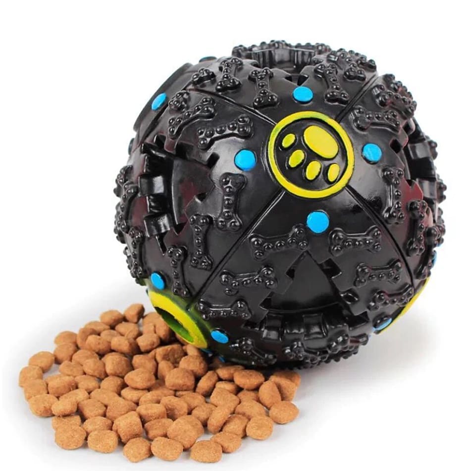 Balle interactive pour friandises pour chien