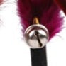 Bâton à plumes avec ventouse rose
