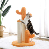 Cactus à gratter orange taille L