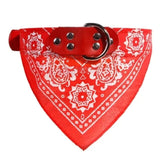 Collier bandana rouge