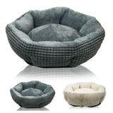 Coussin rond pour chien couleurs