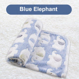 Couverture douce photo bleu