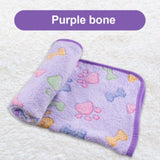 Couverture douce photo violet