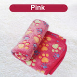 Couverture douce photo rose foncé