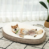 Panier doux en velour pour chien taille L