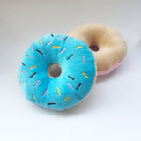 Peluche Donuts pour chien bleu