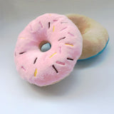 Peluche Donuts pour chien rose