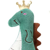 Peluche animal à l'herbe à chat dinausaure vert