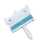 Rouleau poils d'animaux bleu