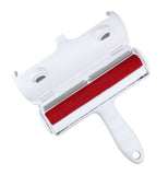 Rouleau poils d'animaux rouge