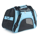 Sac de transport pour chat bleu