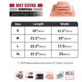 Tapis doux pour chien tailles