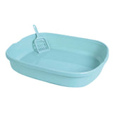 bac à litière bleu