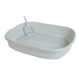 bac à litière gris