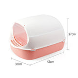 Litière pour chat rose