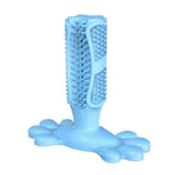 brosse à dents pour chien bleu