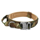 Collier tactique pour chien militaire