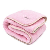 Couverture polaire rose