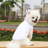 Gilet pour chien blanc