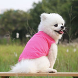 Gilet pour chien rose