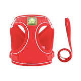 Harnais en nylon pour chien rouge