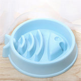 Mangeoire lente bleu