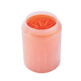 Nettoyeur de pattes pour chien rose