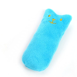 Peluche Minou pour chat bleu