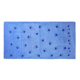 serviette de bain micro fibre bleu
