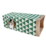 tunnel pour chat en papier kraft 2