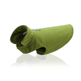 Veste polaire pour chien vert